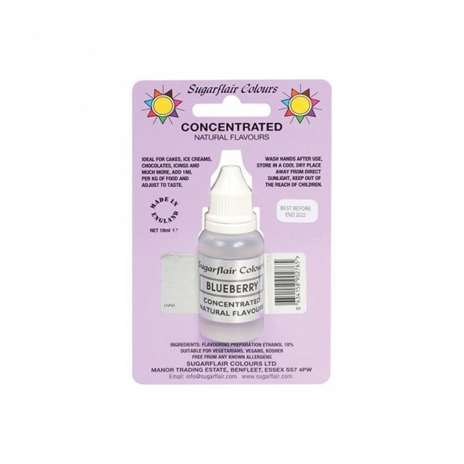Sugarflair Concentrated NATURAL Food Flavours - 18ml