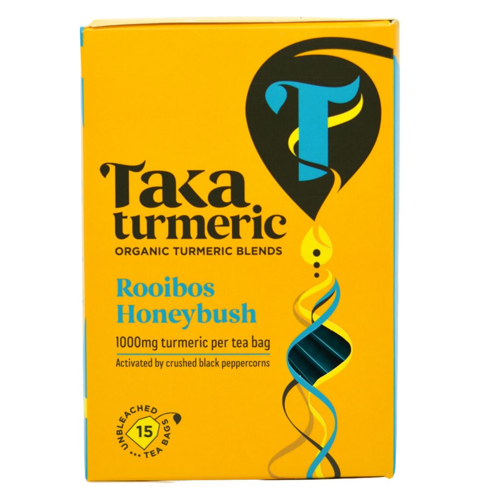 Taka Turmeric Organic Rooibos Honeybush 15 tea bags