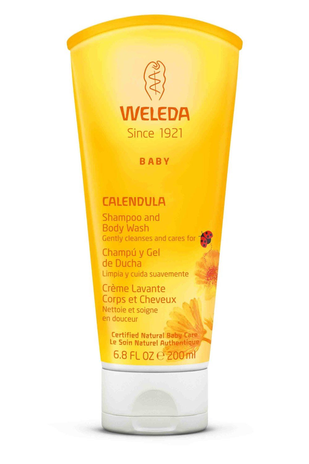 Weleda Baby Calendula Shampoo and Body Wash 200ml