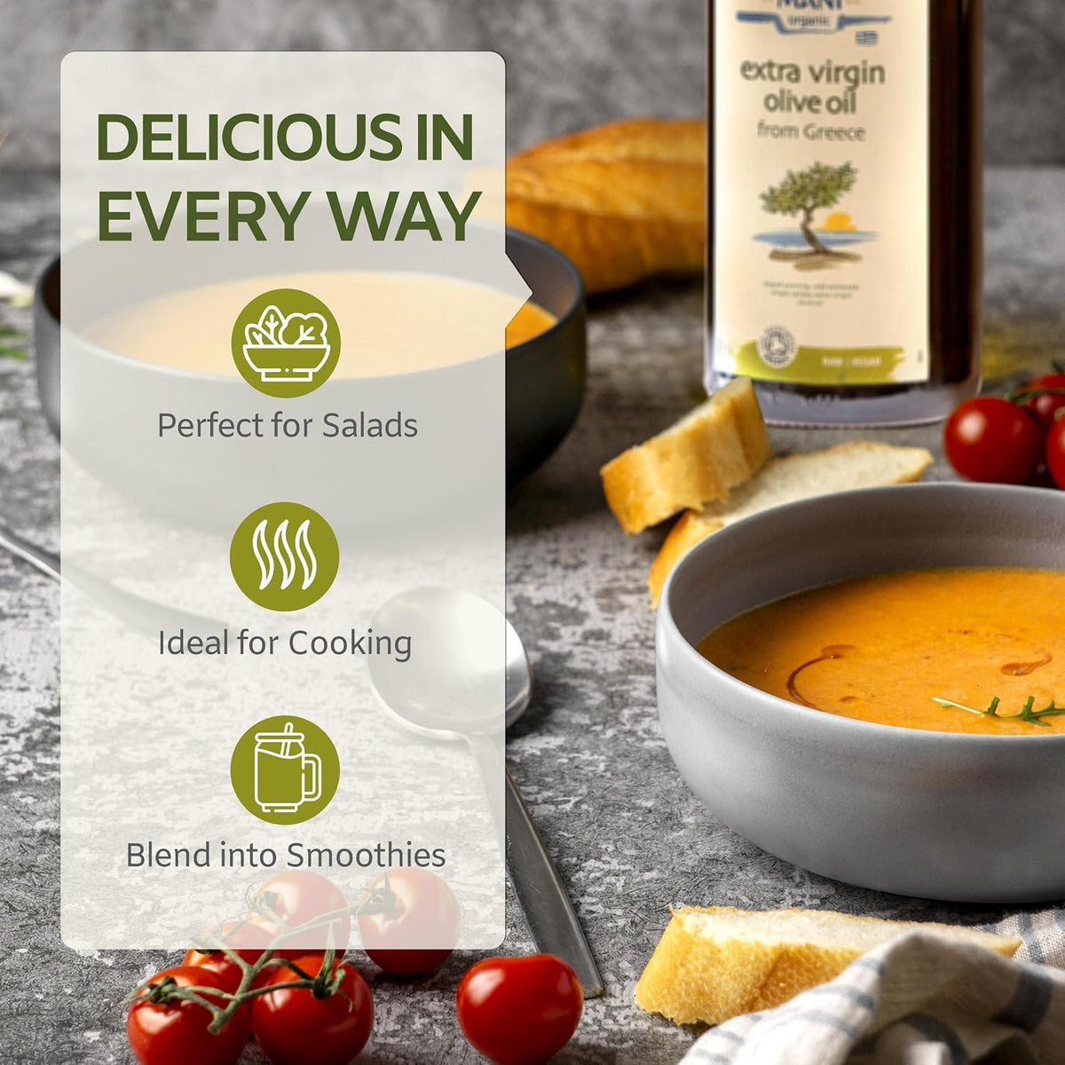 Mani Organic Extra Virgin Olive Oil 5L - image 5
