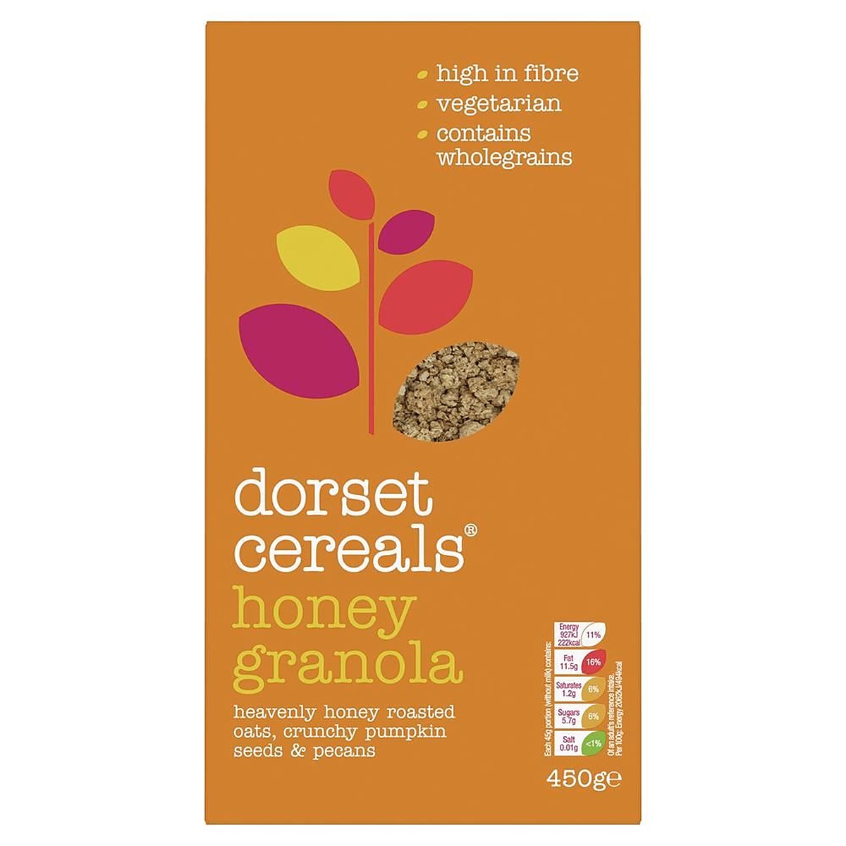 Dorset Cereal Honey Granola 450g