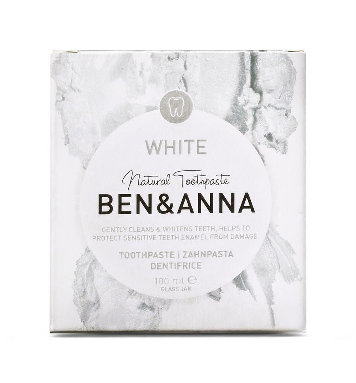 Ben and Anna Ben & Anna - Toothpaste White 100ml
