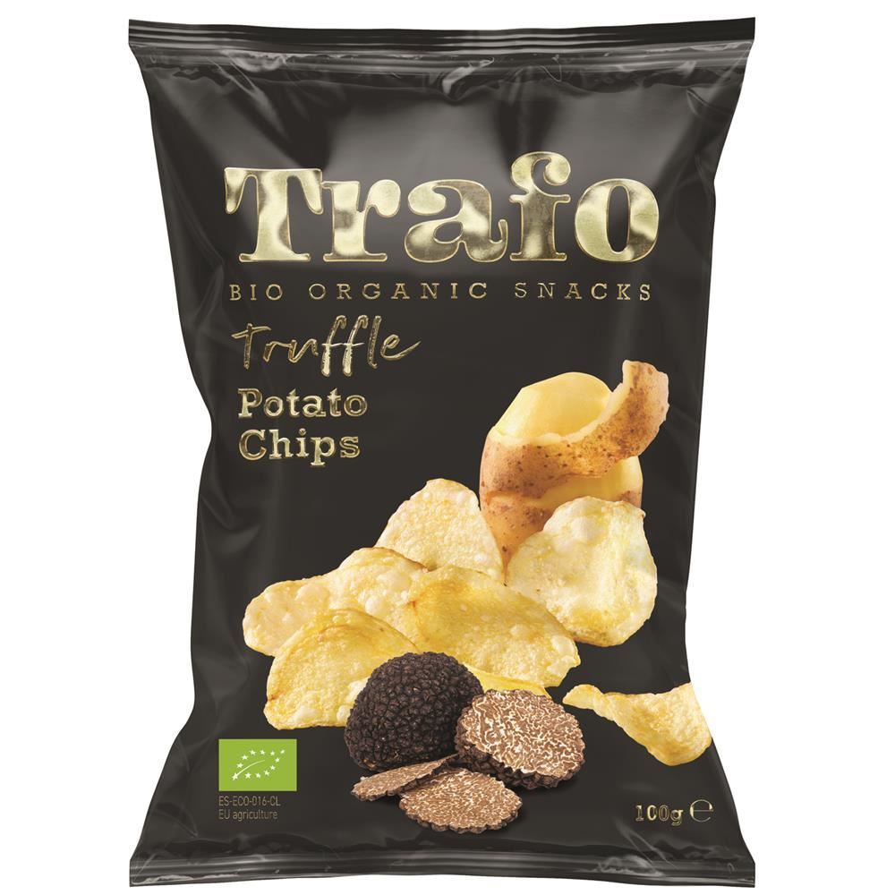 Trafo Organic Truffle Chips 100g - 12 Pack