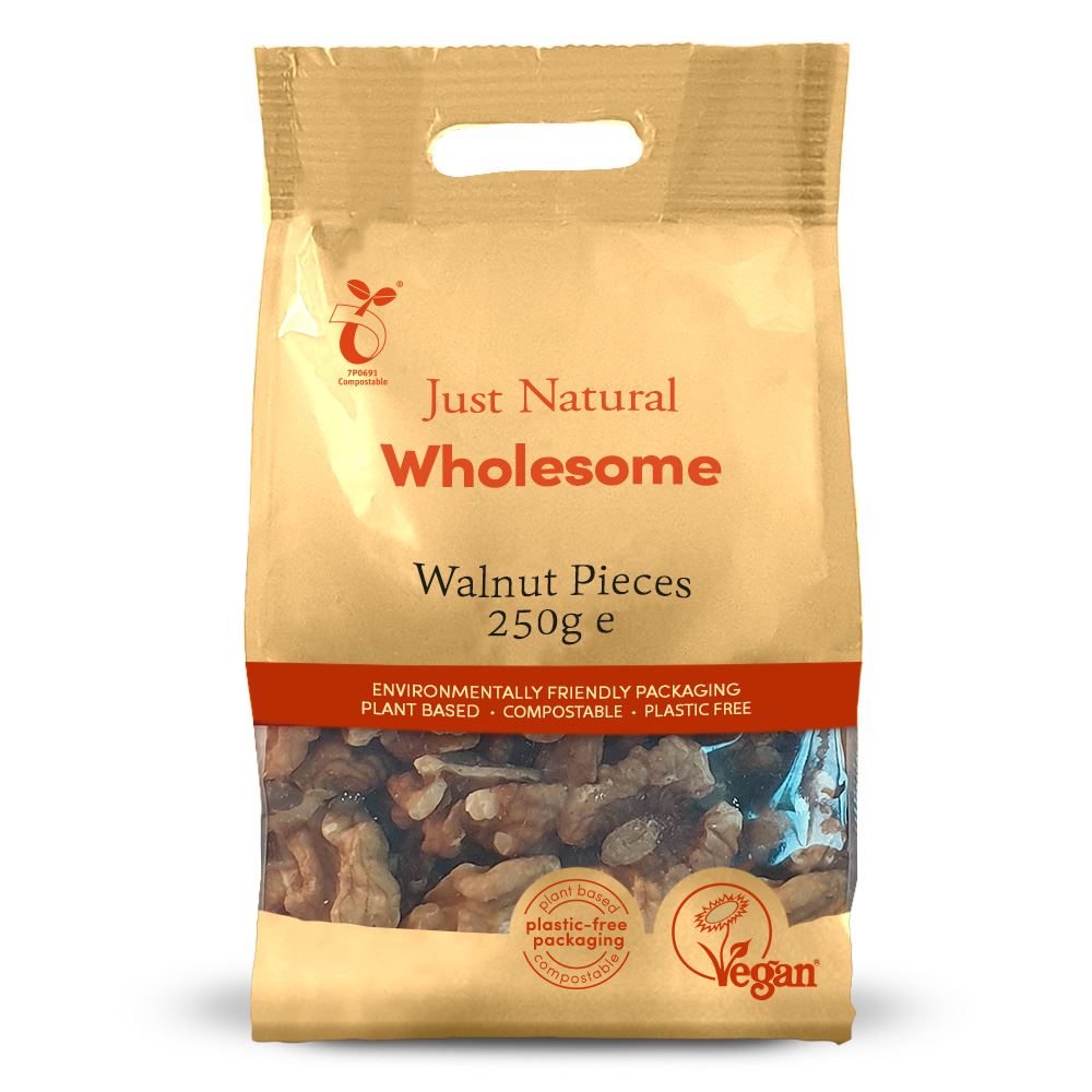 Just Natural Wholesome Walnut Pieces 250g