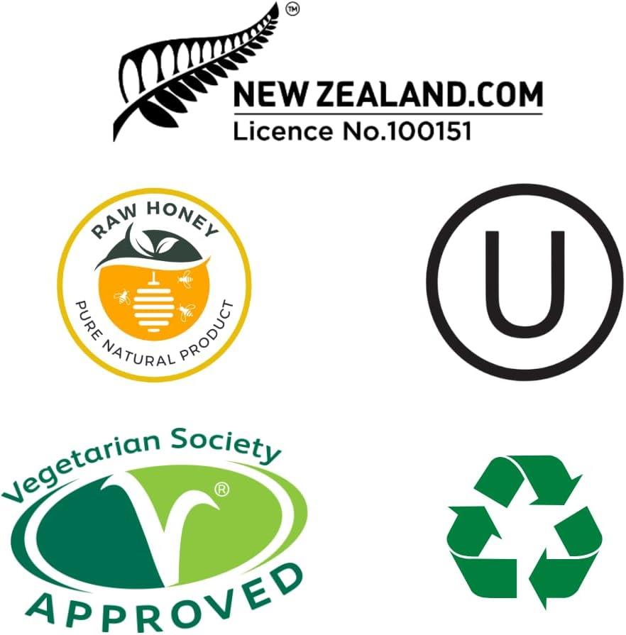 Wedderspoon Manuka Honey Drops Lemon & Bee Propolis 120g