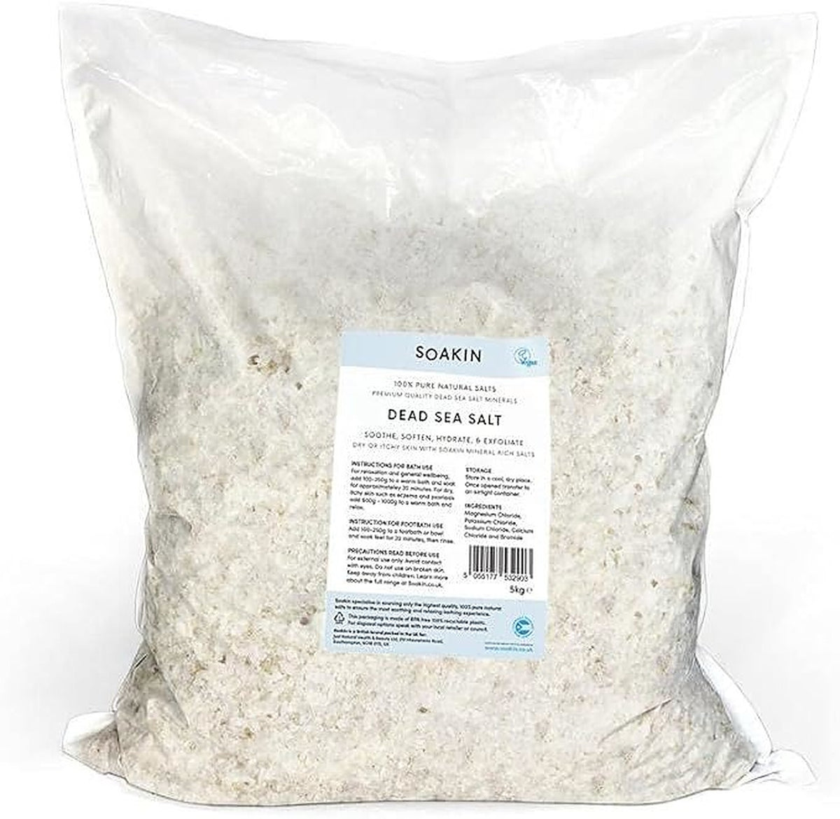 Soakin Dead Sea Salt 5Kg