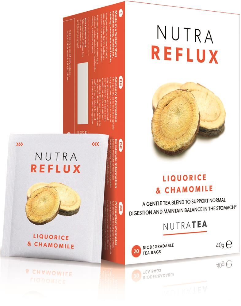 Nutratea Nutra Reflux Tea 20 Herbal Tea Bags