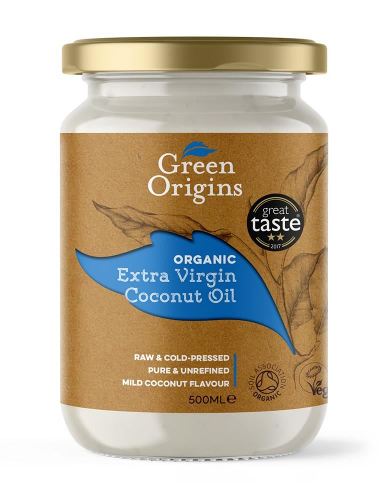Green Origins Organic Extra Virgin Coconut Oil 500ml