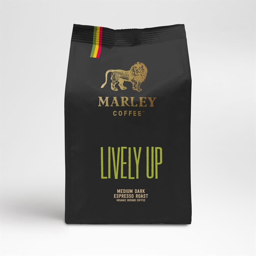 Marley Coffee Lively Up Espresso Roast Ground 227g