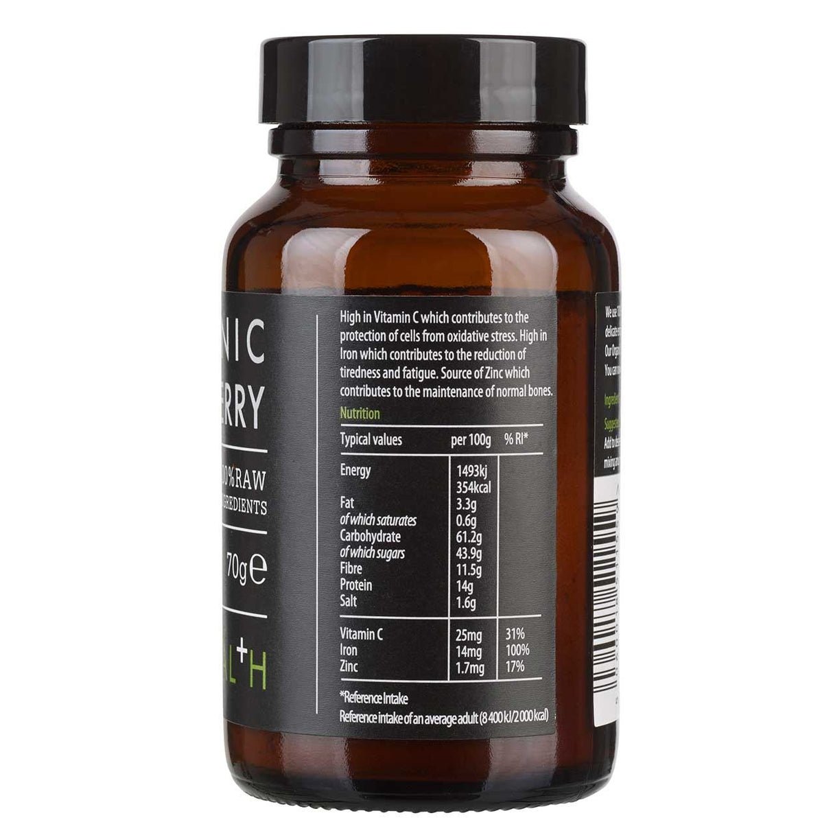 Kiki Health Organic Goji Berry Powder - 70g