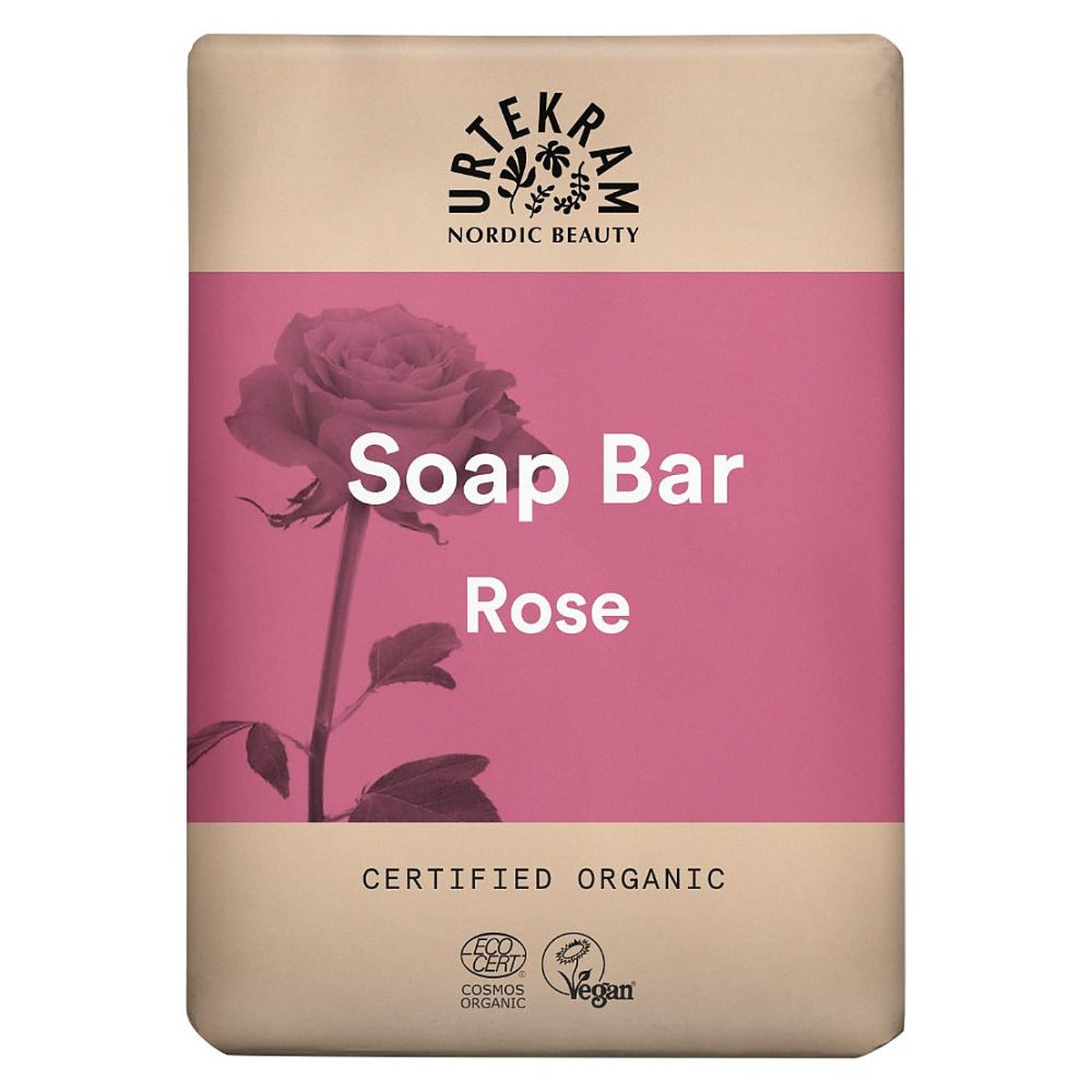 Urtekram Rose bar soap 100g Organic