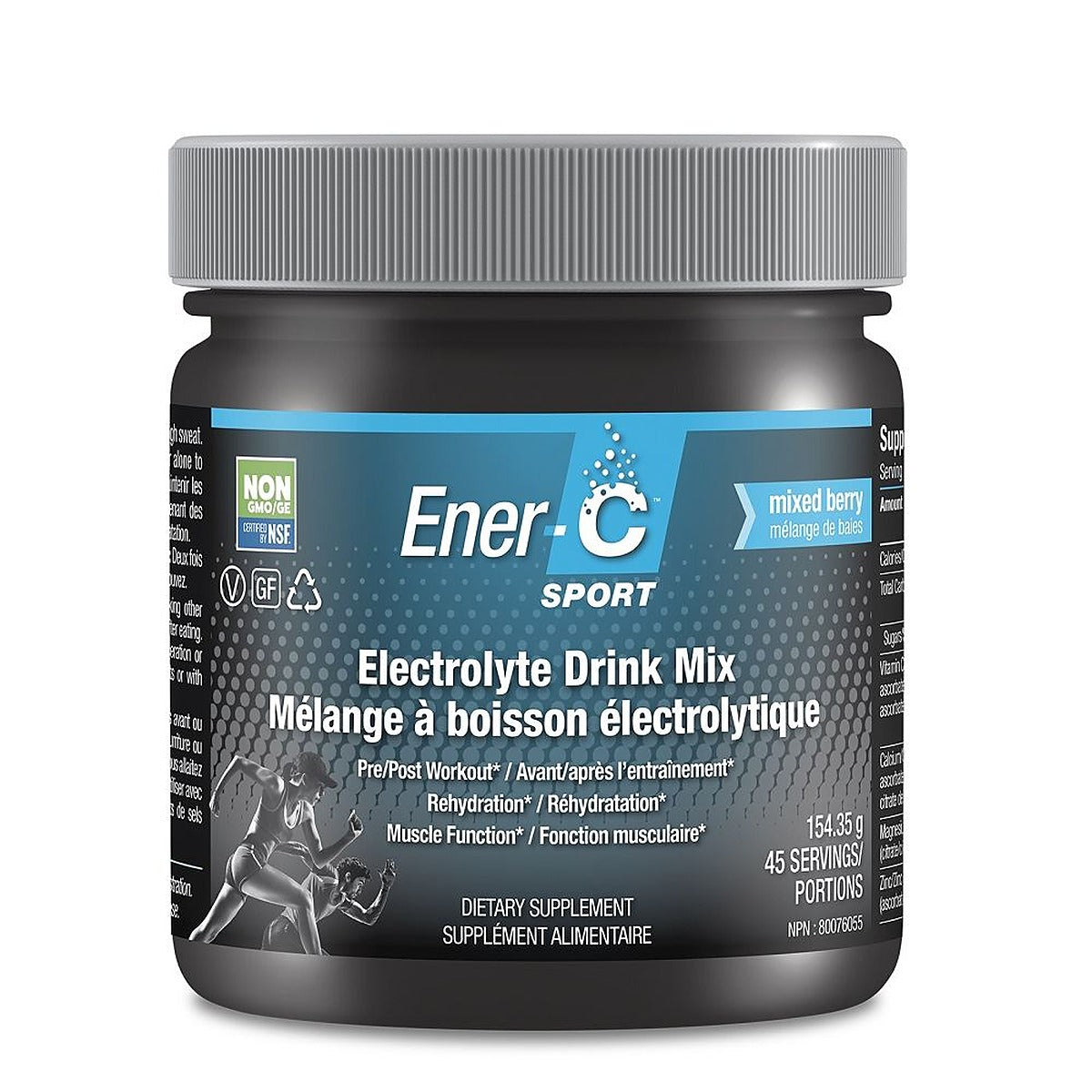 Ener-C Multivitamin Drink Mix Electrolyte Sport Mixed Berry