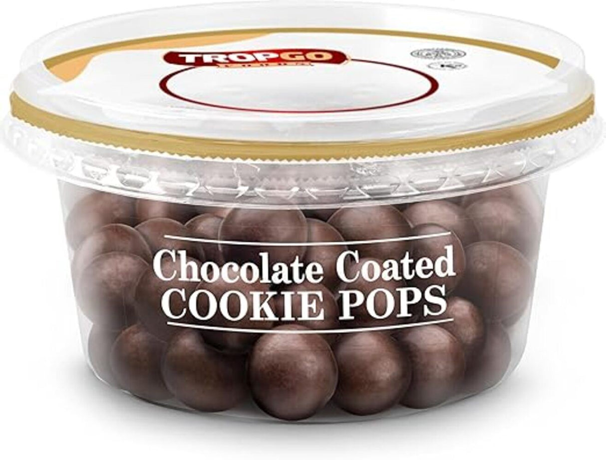 Tropgo Foods Chocolate Coated Cookie Pops 150g