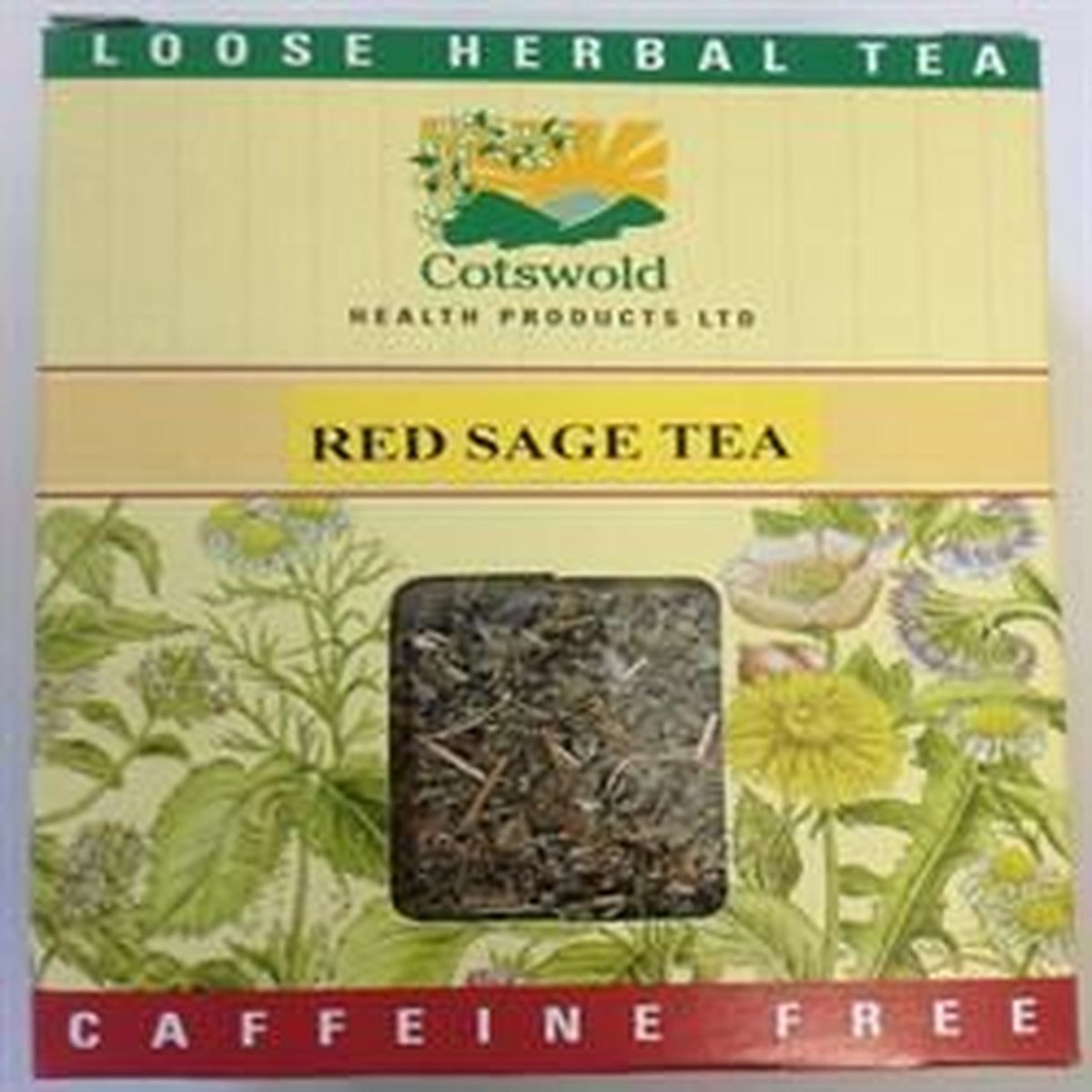 Cotswold Health Products Red Sage Tea 50g