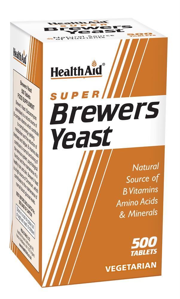 HealthAid Brewers Yeast Tablets 500 tablets