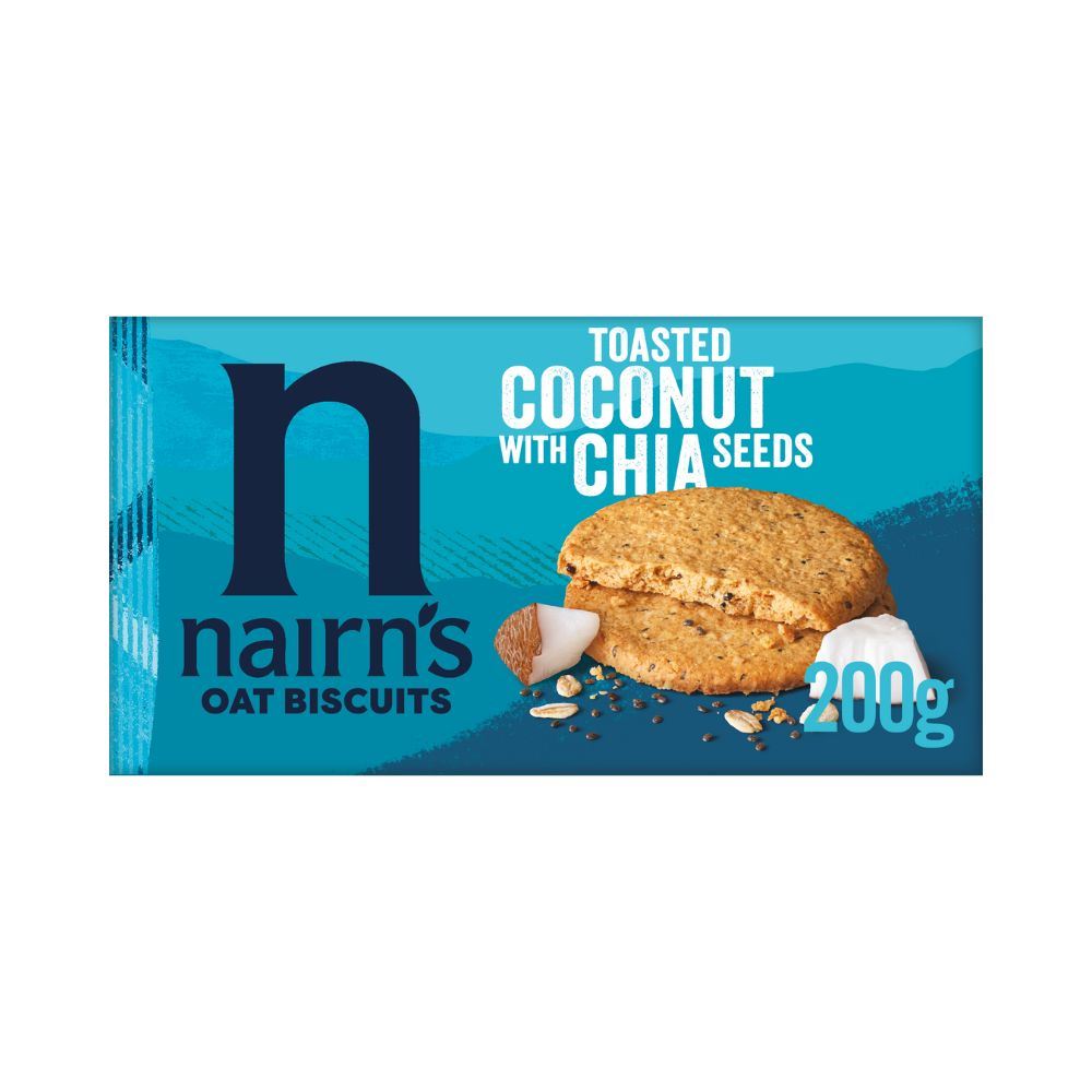 Nairns Nairn's Coconut and Chia Oat Biscuit 200g