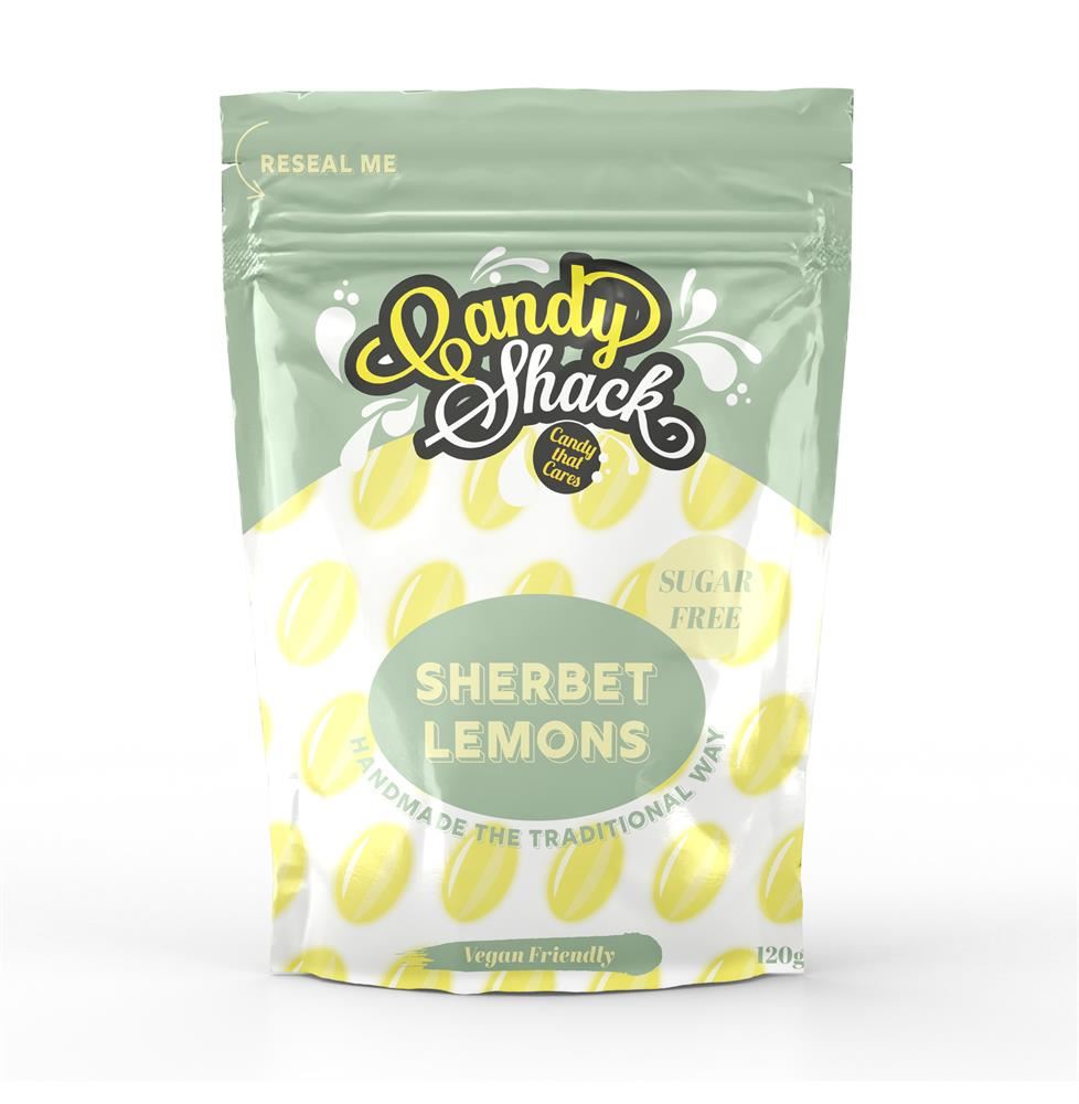 Candy Shack Sugar Free Sherbert Lemons 120g