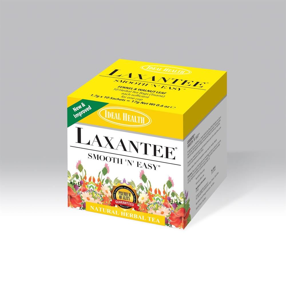 Ideal Health LAXANTEE - NEW & IMPROVED 10 Tea Bags