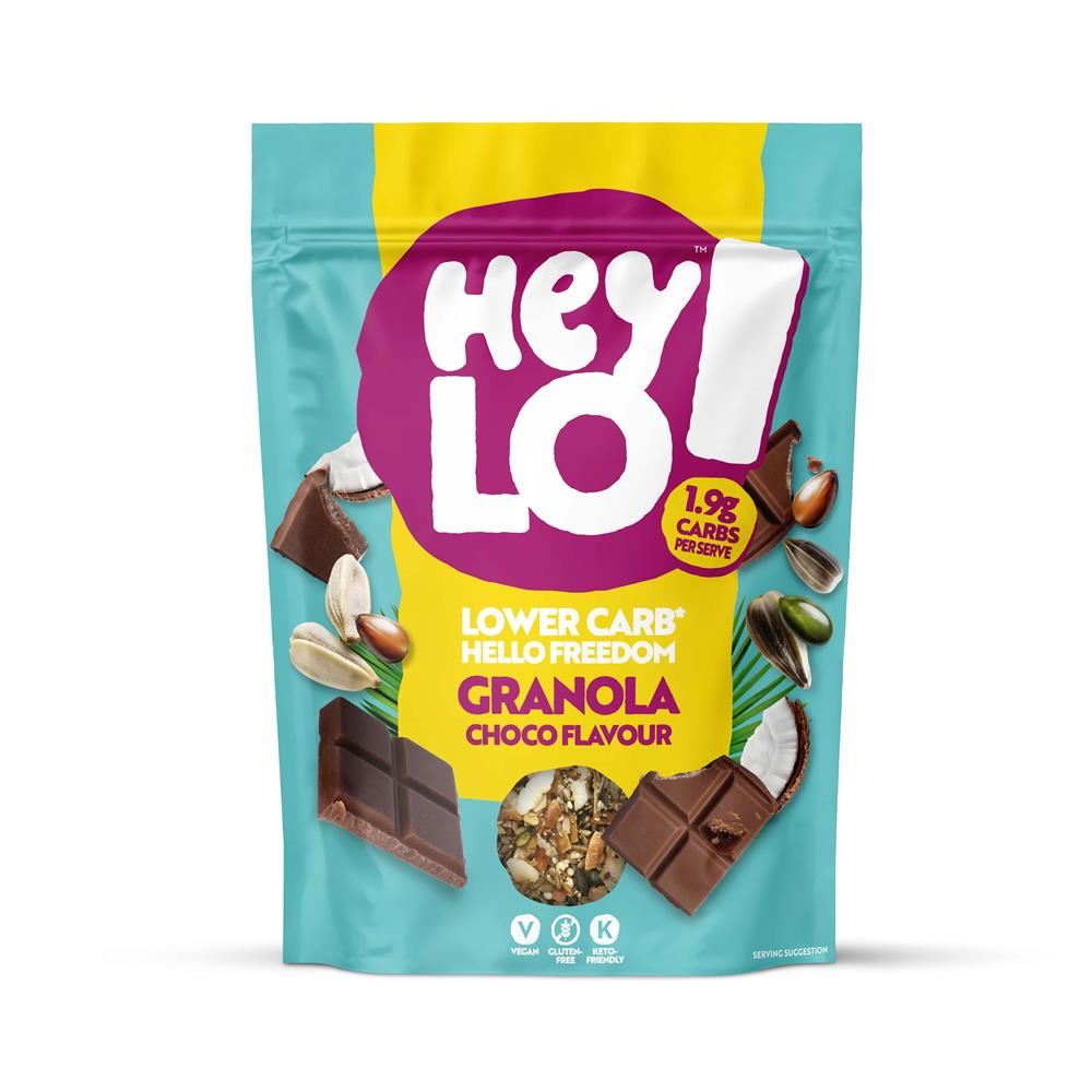 Heylo Heavenly Cocoa Keto Granola 360g Pouch
