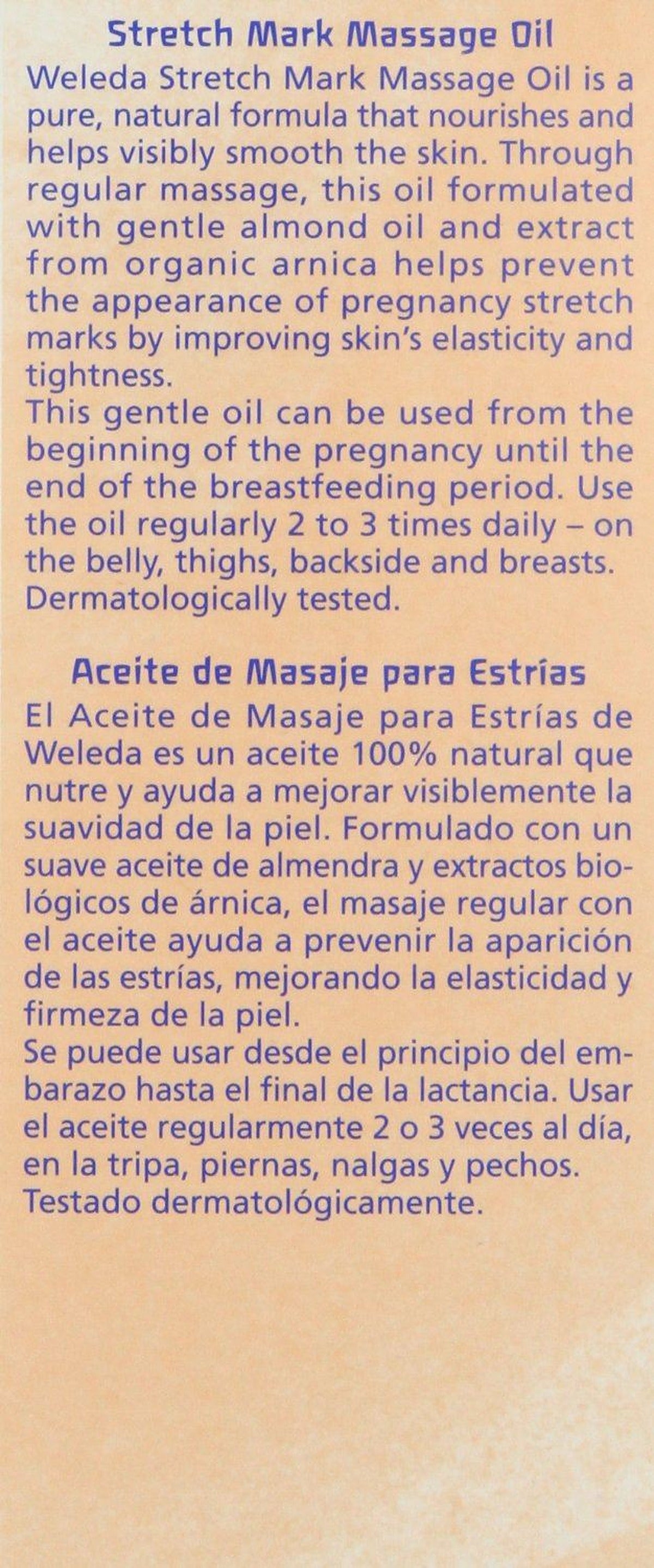 Weleda Stretch Mark Oil 100ml - image 2