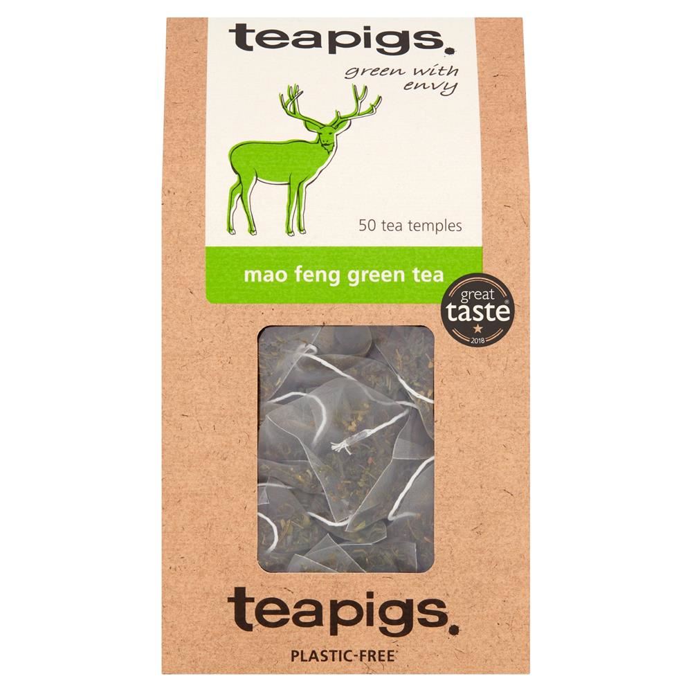 Teapigs mao feng green tea 50 tea temples
