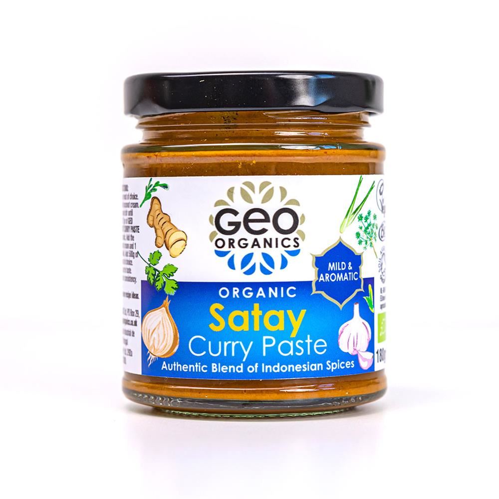 Georganics Pastes - Organic Indonesian Satay Curry Paste 180g