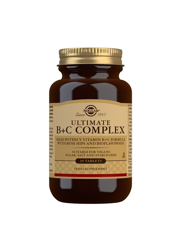 Solgar Ultimate B+C Complex - 30 Tablets