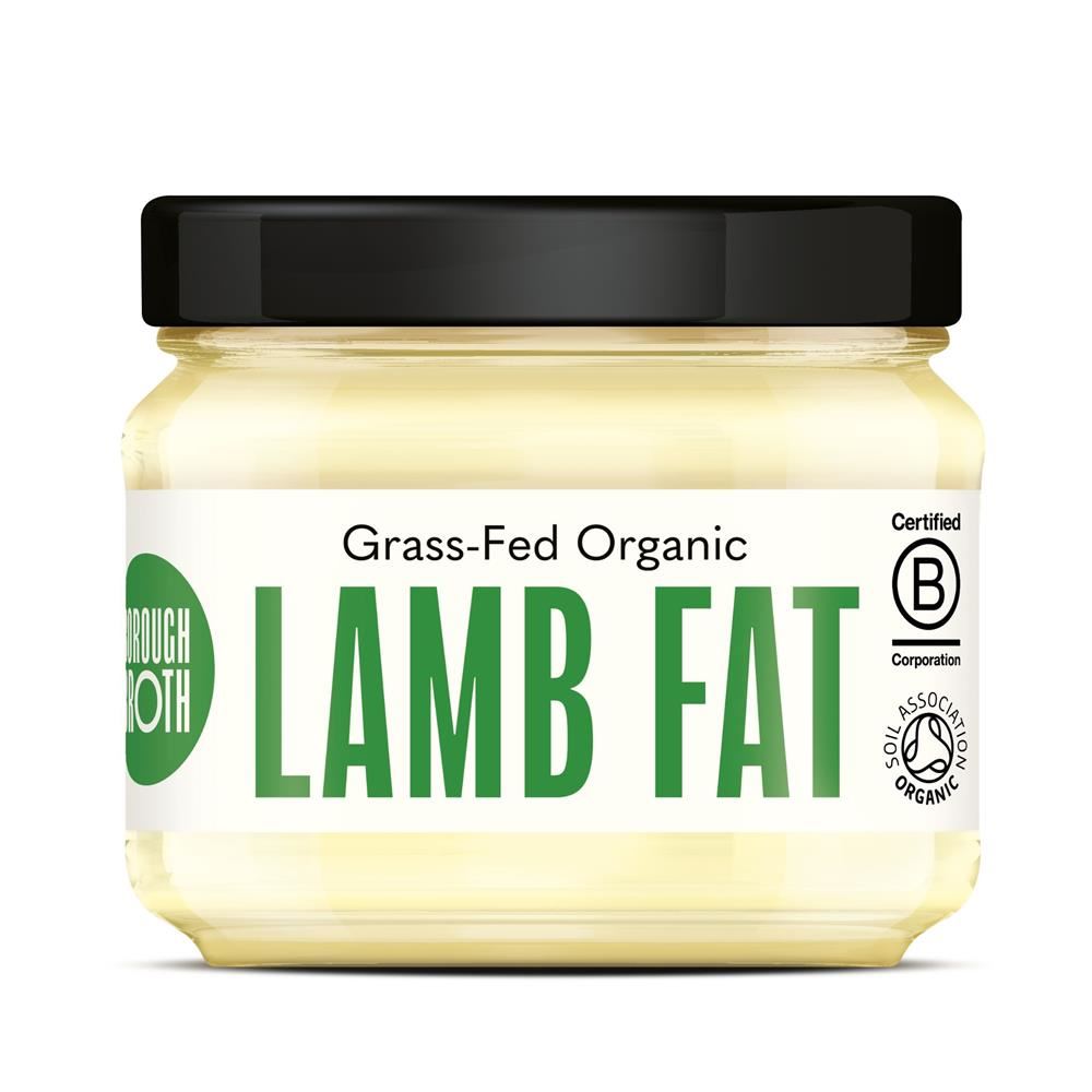 Borough Broth 100% Organic Lamb Fat 250g
