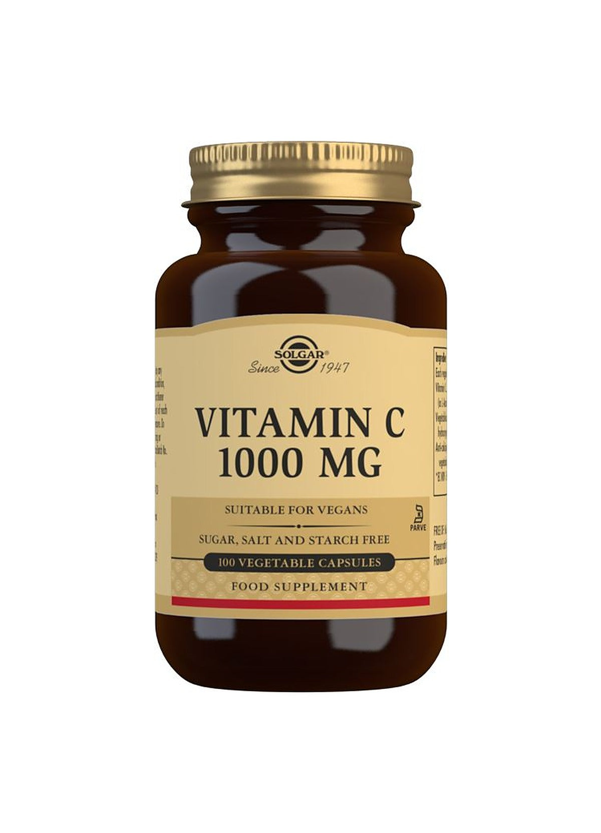 Solgar Vitamin C 1000 mg - 100 Vegicaps