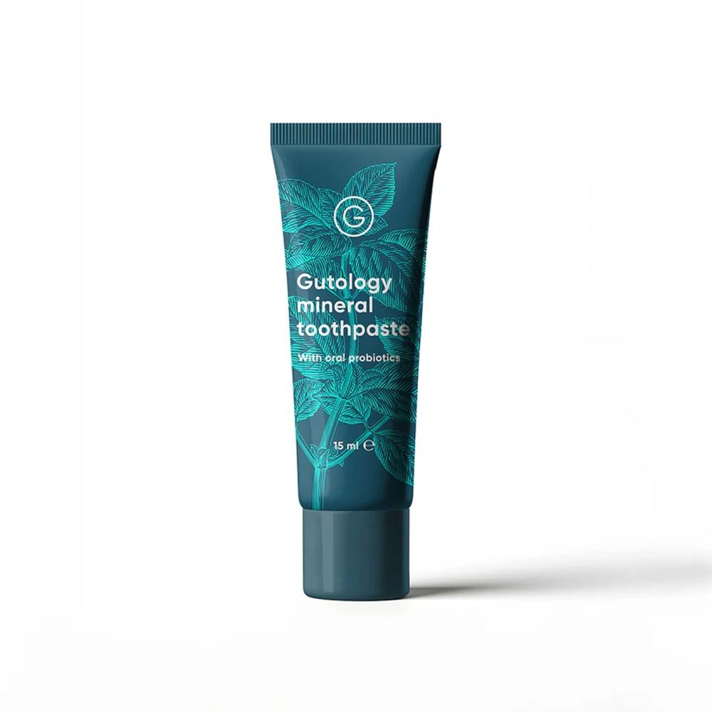Gutology Travel Toothpaste Natural Fluoride-Free 15ml