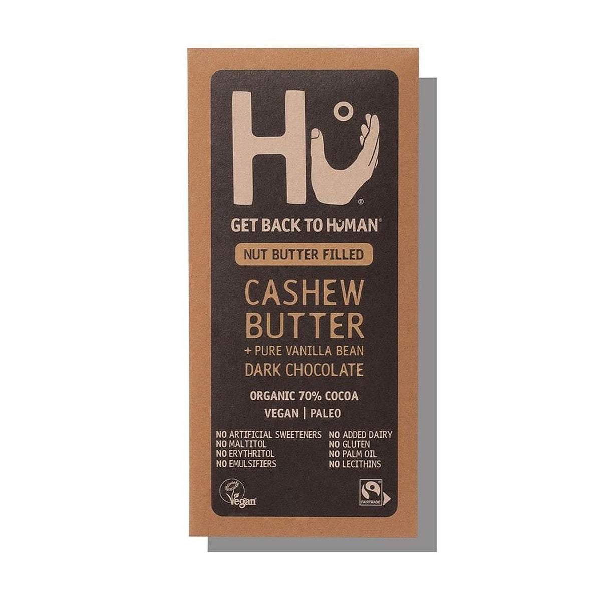 Hu Cashew Butter and Vanilla Dark Chocolate Bar 60g - 12 Pack
