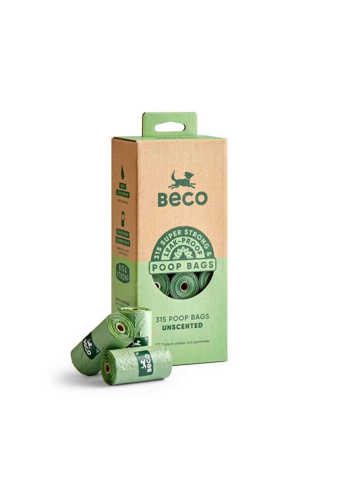 Beco Unscented Poop Bags 315 bags