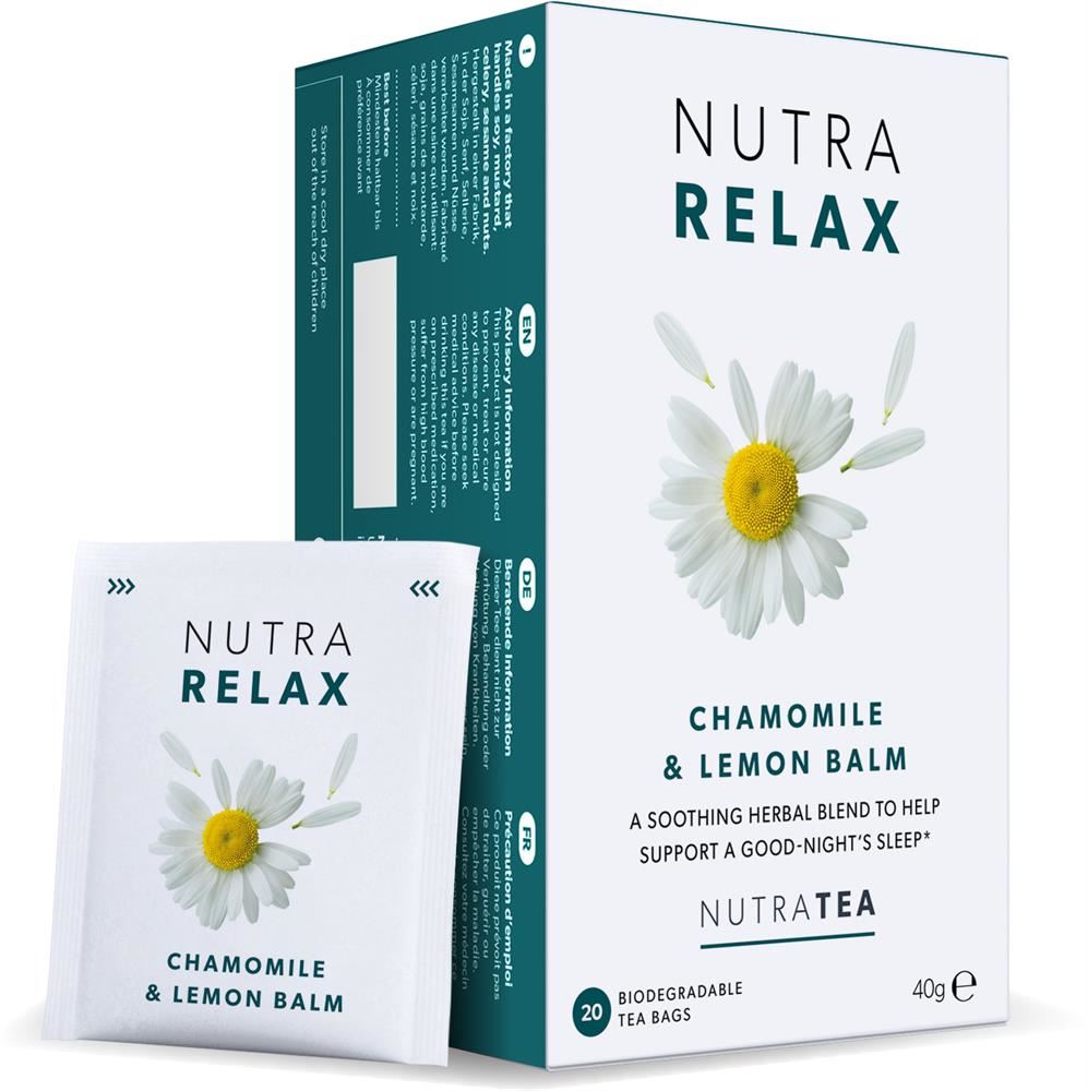 Nutratea Nutra Relax Tea 20 Herbal Tea Bags