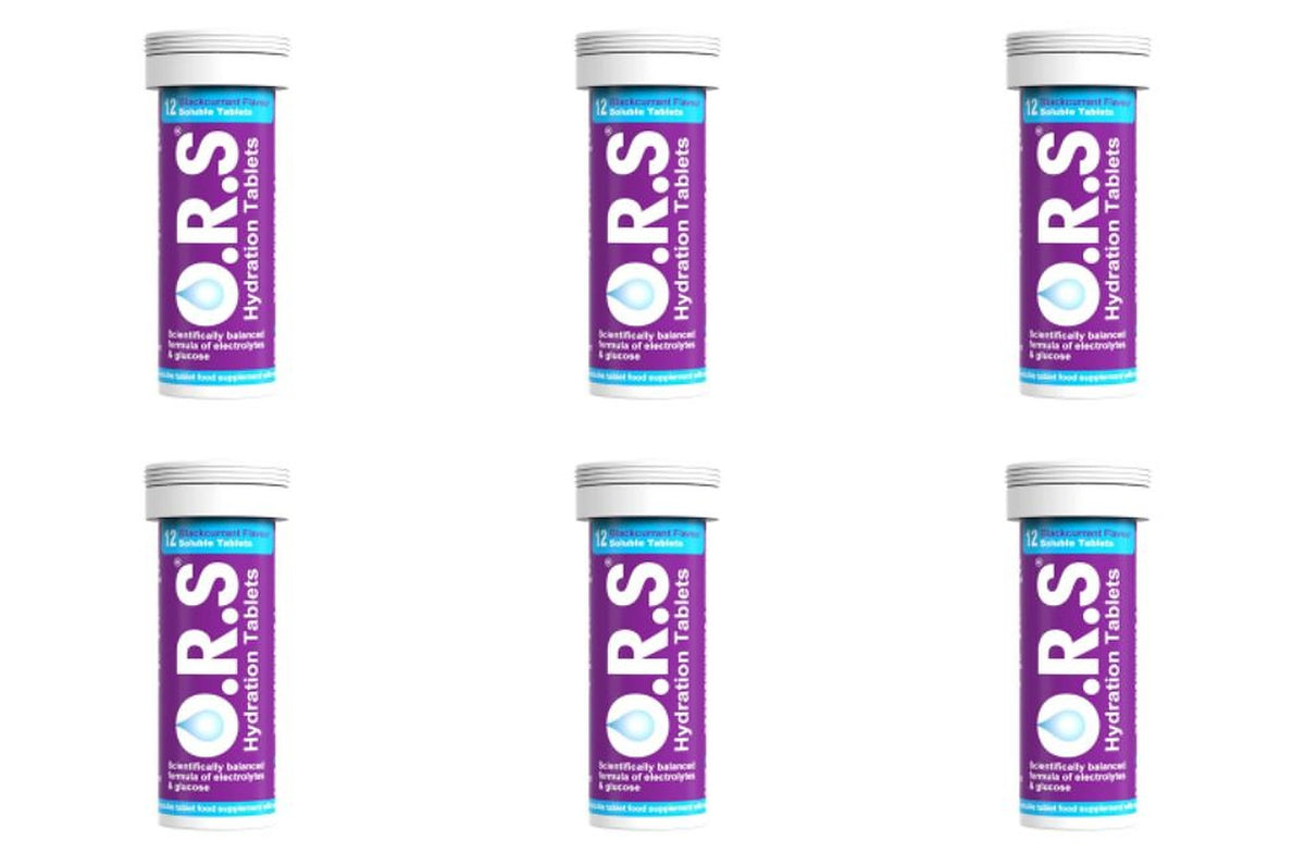 ORS Oral Hydration Salts Blackcurrant Flavour - 12 Tablets - image 2