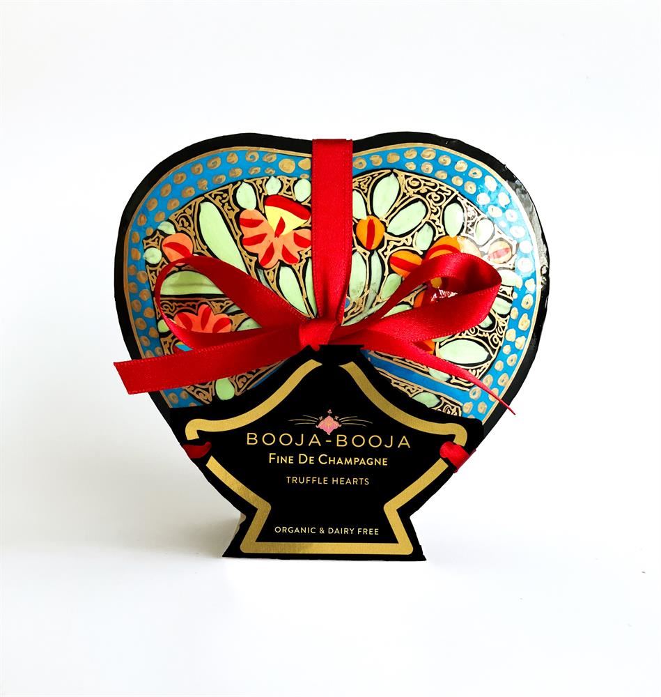 Booja-Booja Fine de Champagne Heart-shaped Box 115g
