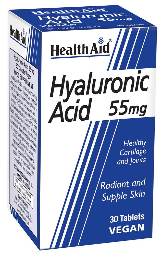 HealthAid Hyalluronic Acid 55mg 30 Tablets