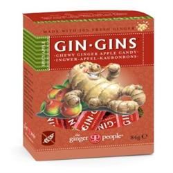 The Ginger People Gin Gins Spicy Apple Ginger Chews 84g