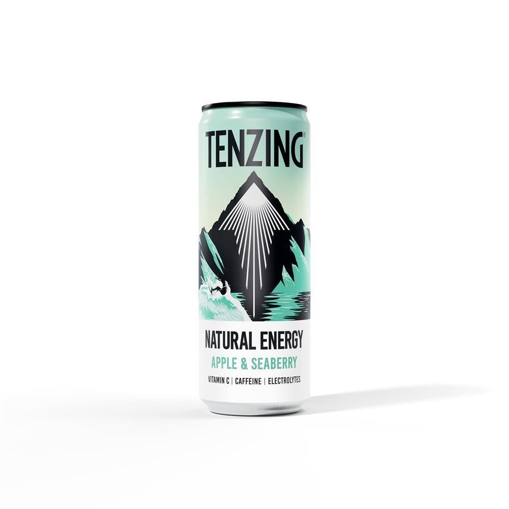Tenzing Apple & Seaberry Natural Energy Drink 250ml - 12 Pack