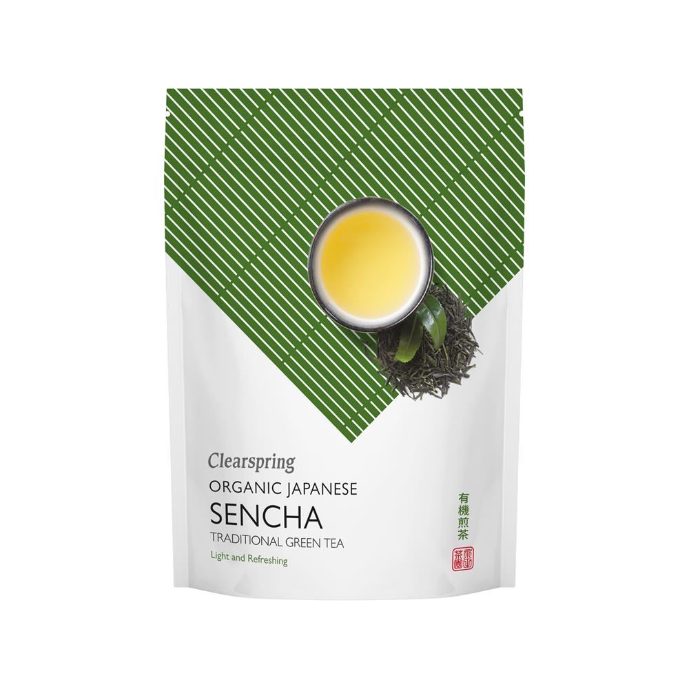 Clearspring Organic Japanese Green Tea Sencha Tea Loose 90g