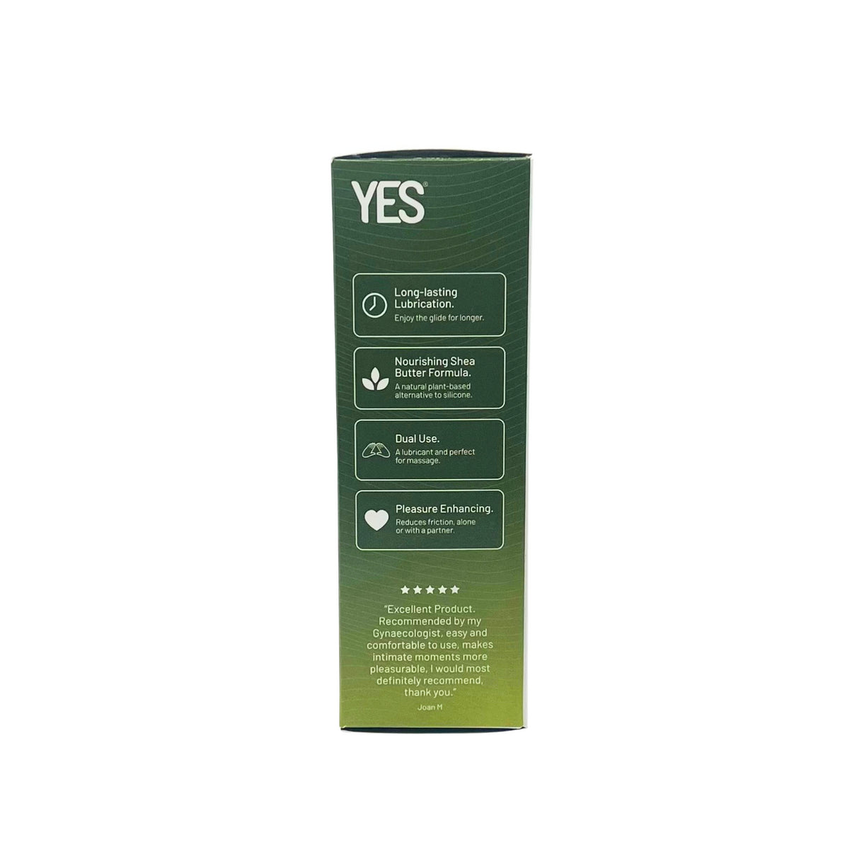 YES Organic Natural Plant-oil Based Personal Lubricant - 80ml and 140ml