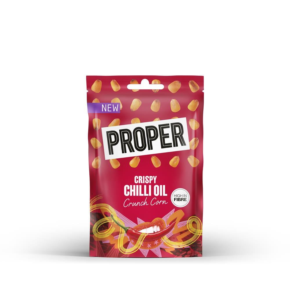 Proper Crunch Crispy Chilli Oil 45g - 12 Pack