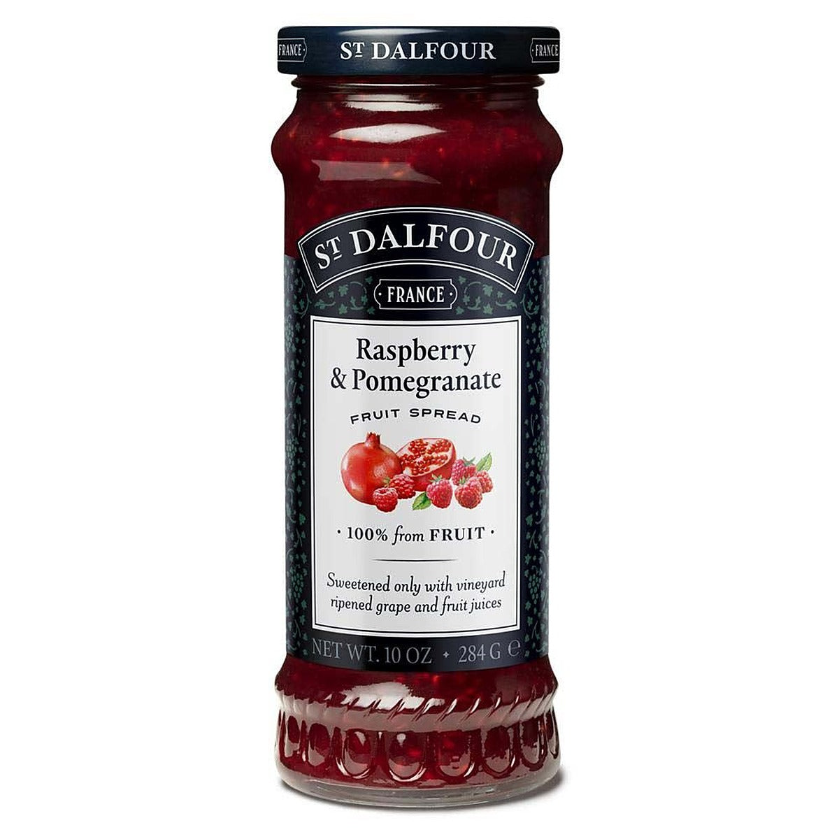 St Dalfour Raspberry & Pomegranate Fruit Spread 284g