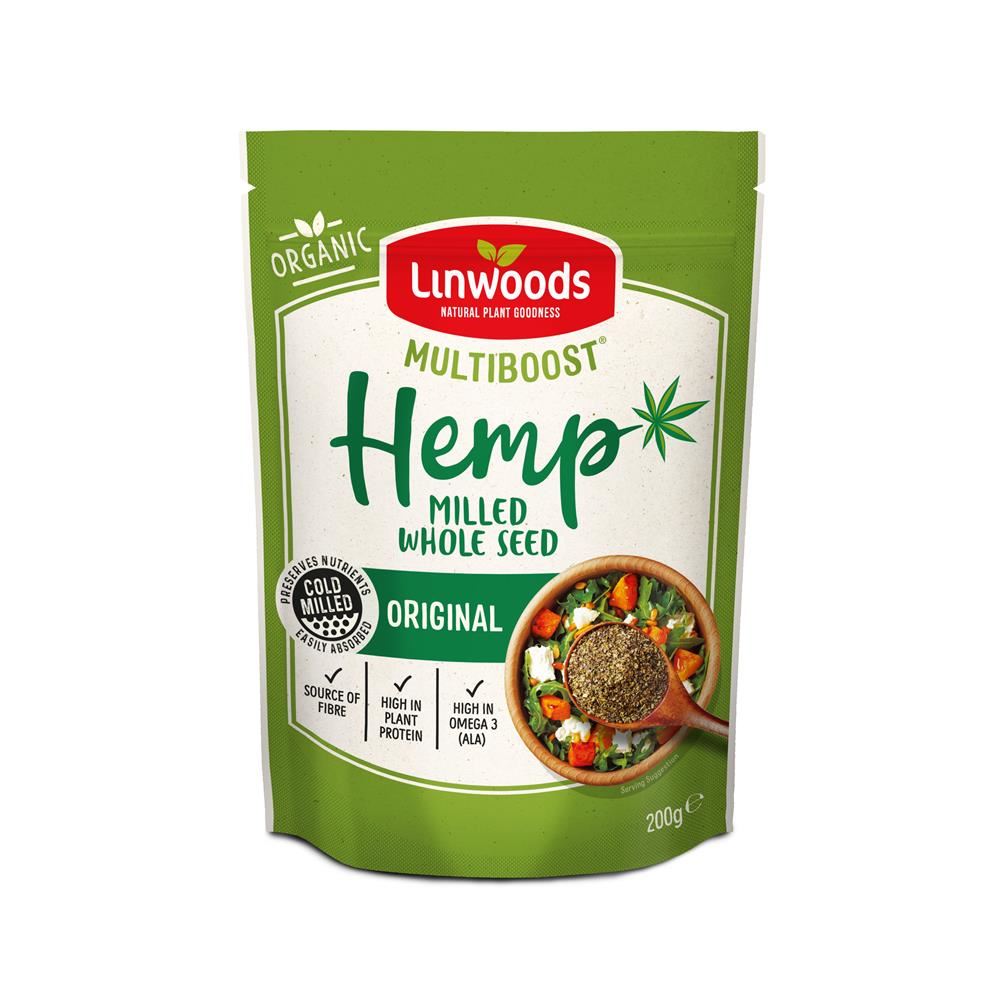 Linwoods Multiboost Organic Milled Hemp Seed 200g