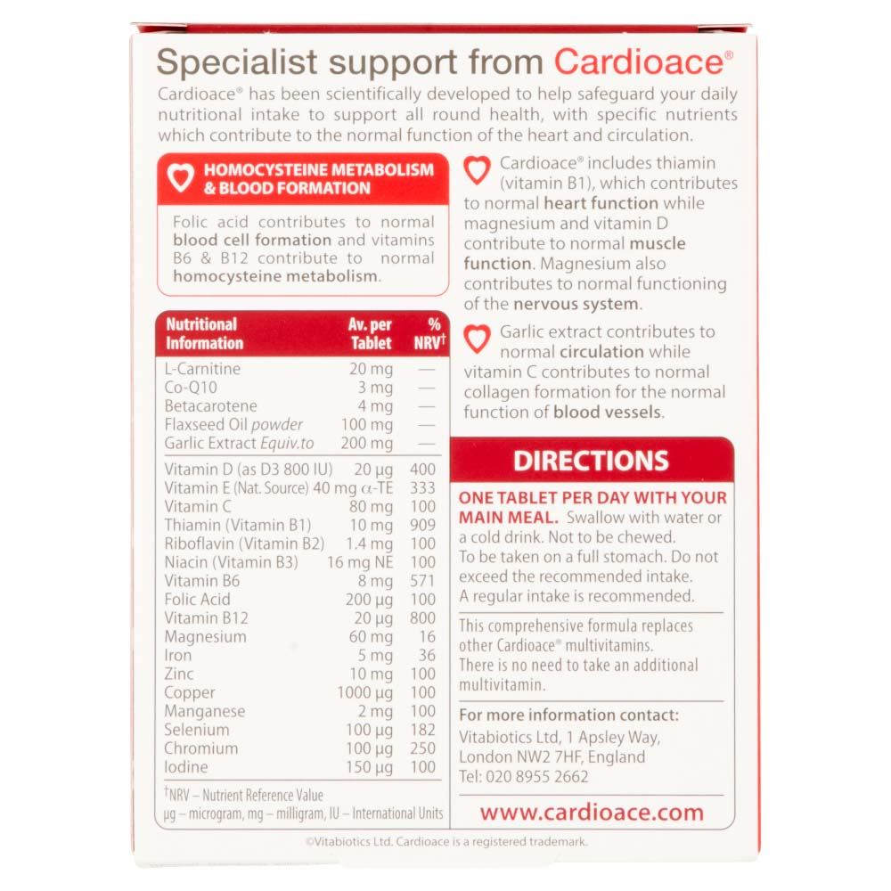 Vitabiotics Cardioace Original - 30 Tablets