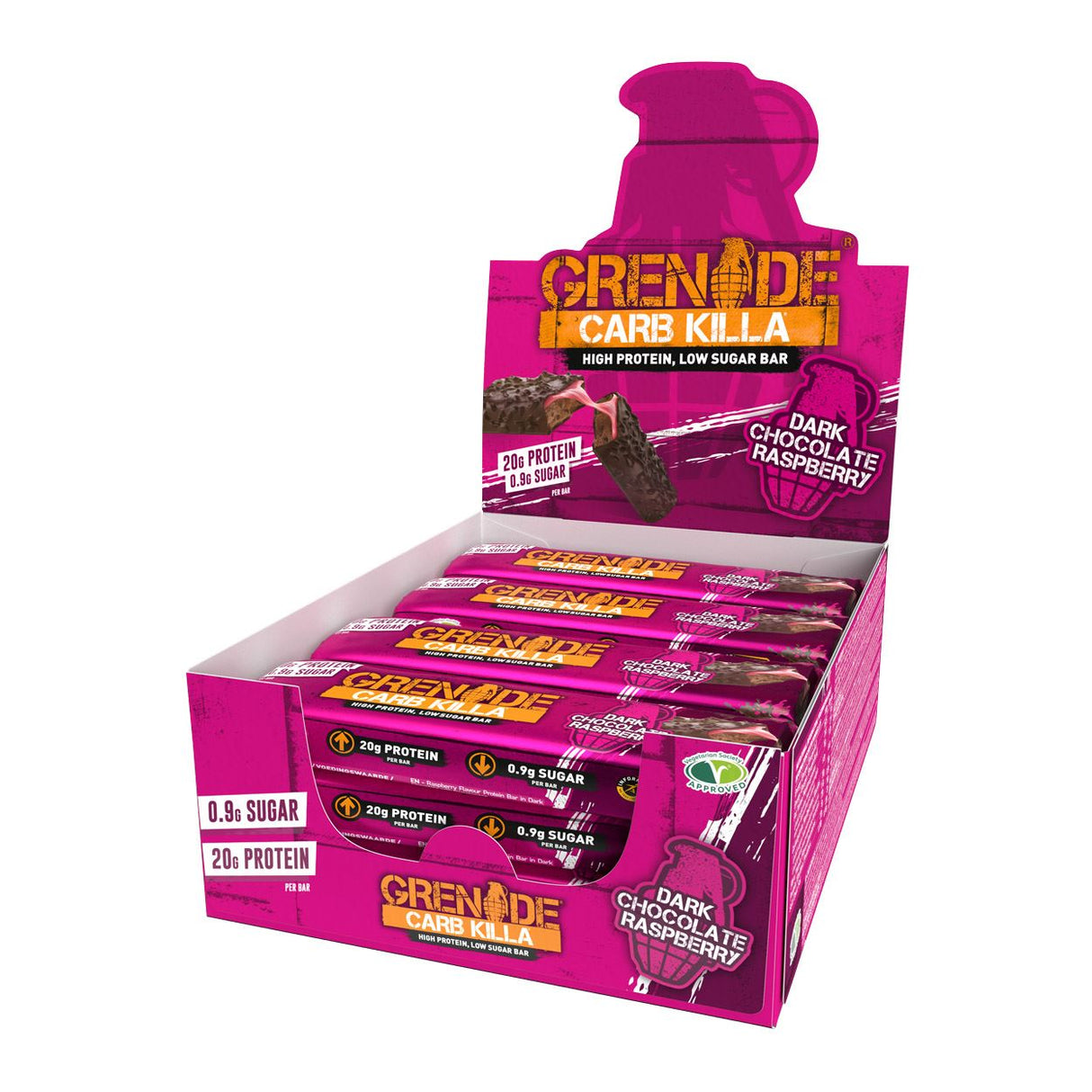 Grenade Carb Killa Protein Bars - All Flavours - 60g - Pack of 12