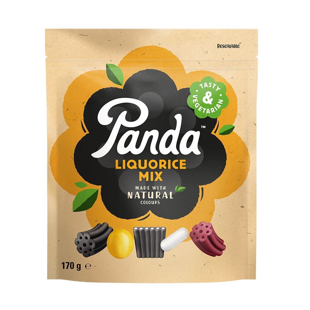 Panda Licorice Mix 170g - 12 Pack