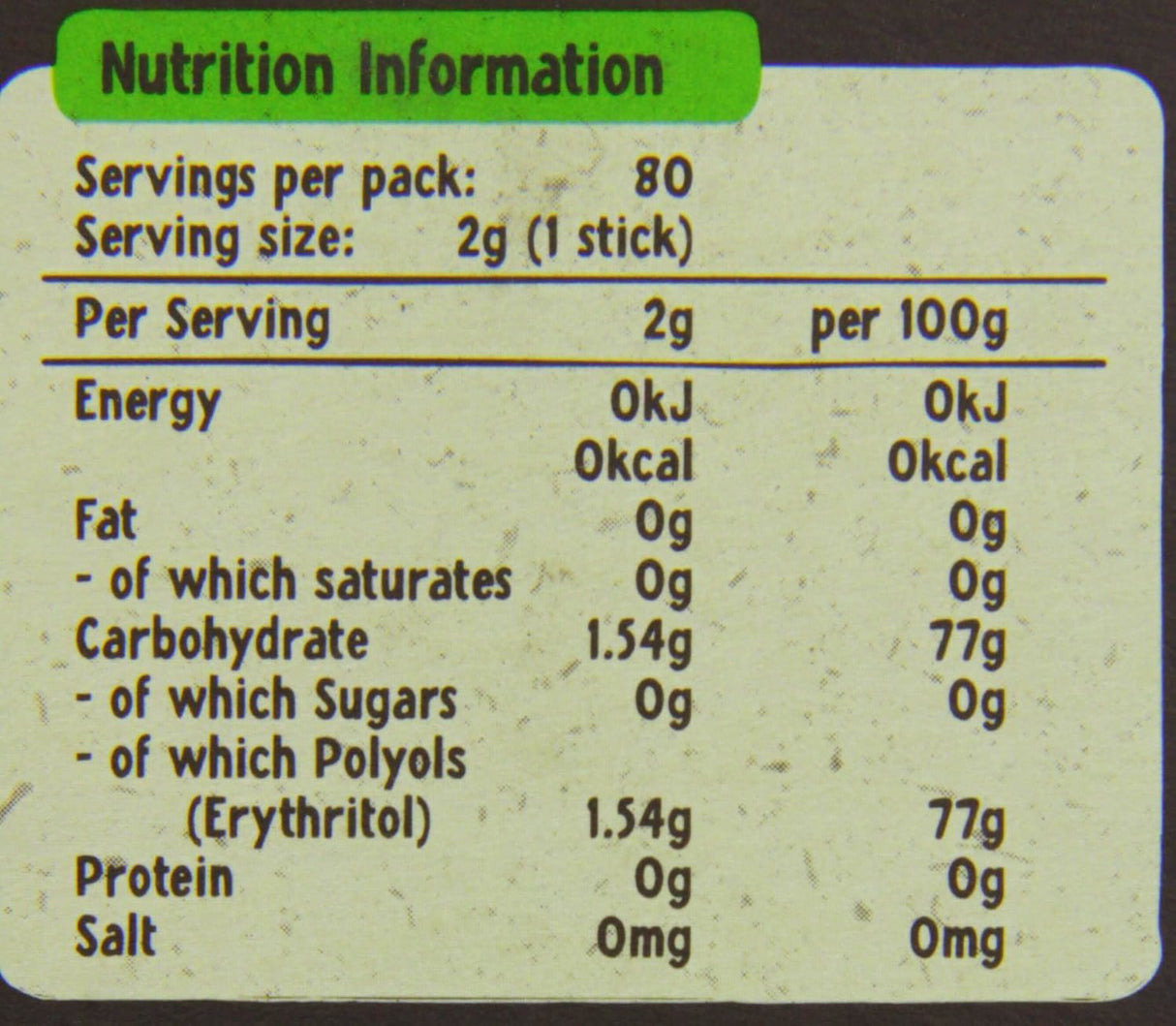 Natvia 100% Naturally Derived Sweetener 500 Sticks (2g each)