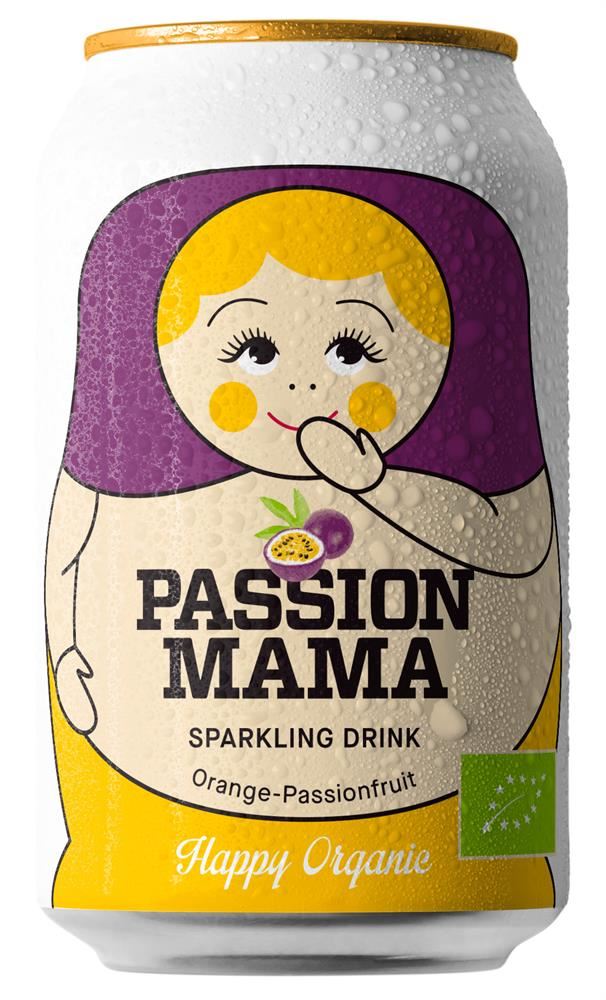 Drinkmamas Organic Passion Mama Drink 330ml - 4 Pack