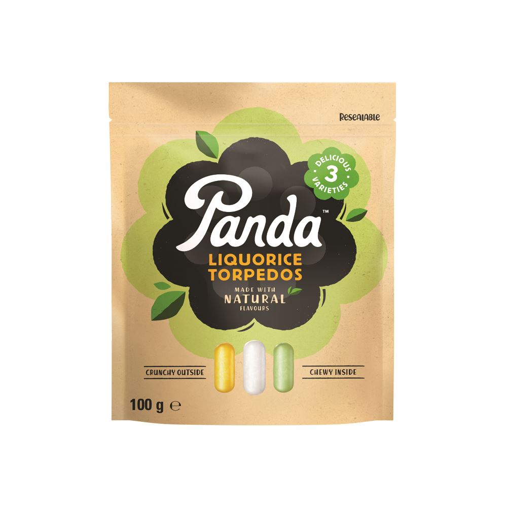 Panda Licorice Torpedos 100g