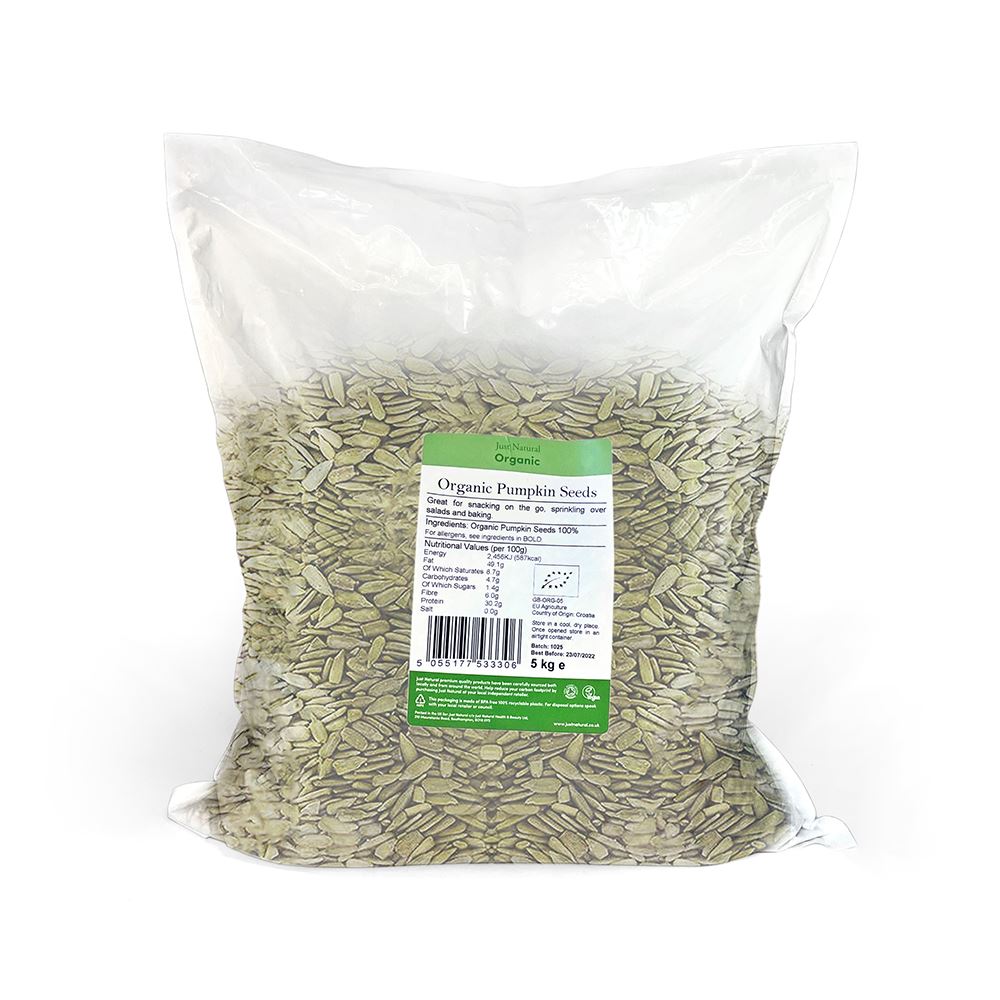Just Natural Organic Organic Pumpkin Seeds 5kg